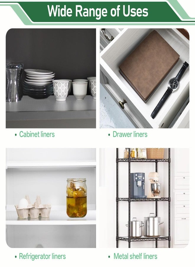 Zelphvt 18"x197" Shelf Liner for Wire Shelving Thicken Wire Shelf Liner Transparent Pantry Shelf Liners Protector Mats Waterproof Plastic Cabinets Drawer Liner for Kitchen Drawer, Easy to Cut. - Image 4